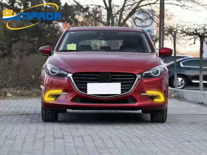 SUNFADA Новое поступление передний светодиодный дневный ходовой фонарь
