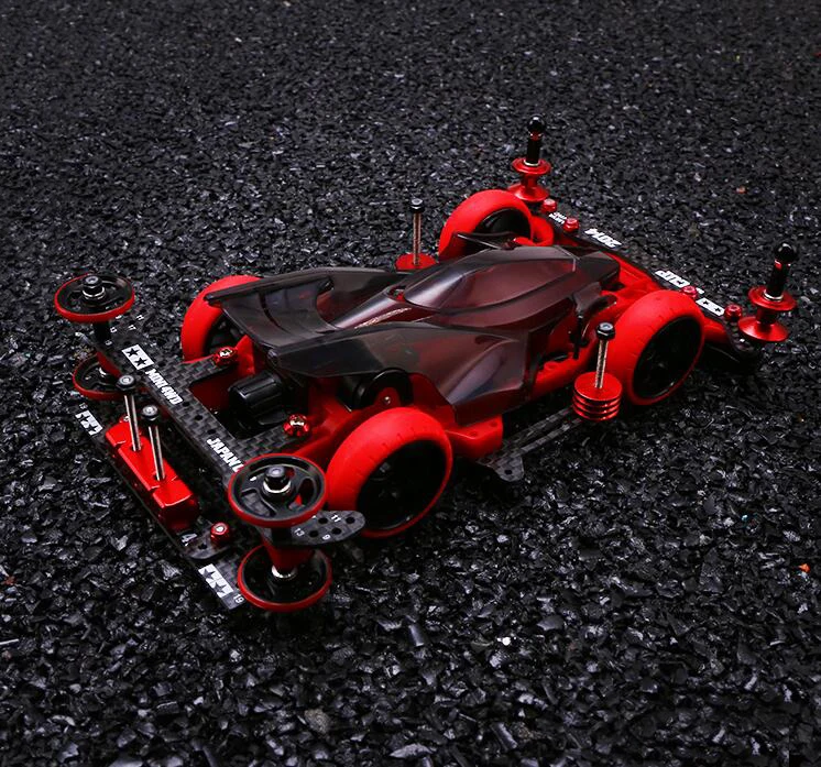 1/32 весы tiiya Mini 4WD гоночный автомобиль модель 95286 модифицированный Комплект