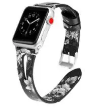 Для Apple Watch band 4 40 мм 44 V образный кожаный ремешок для наручных часов iwatch series 3 2/1 38 42