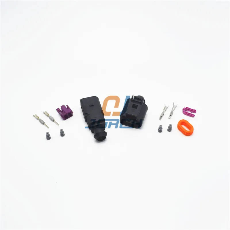 1 комплект 2 Pin 1,5 мм 1J0973802/1J0973702 Авто Датчик температуры разъем vw клапан дефляции разъем водонепроницаемый электрические провода разъемы