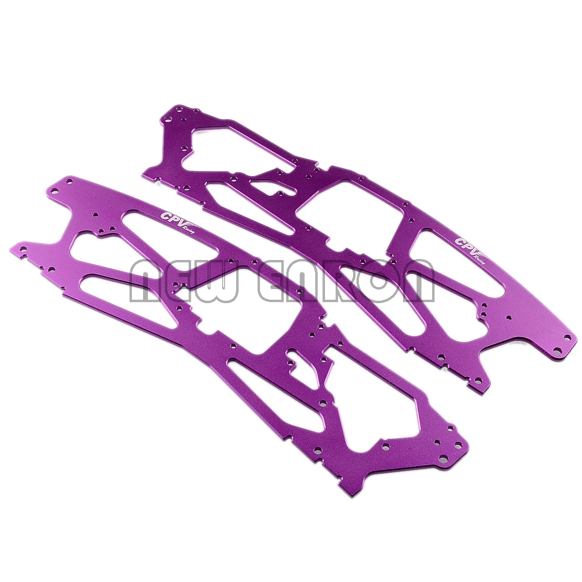 NEW ENRON Aluminum Left & Right Ight Main Chassis Set #73941 FOR HPI 1/8 SAVAGE X 2.4 4.6 5.9 | Игрушки и хобби