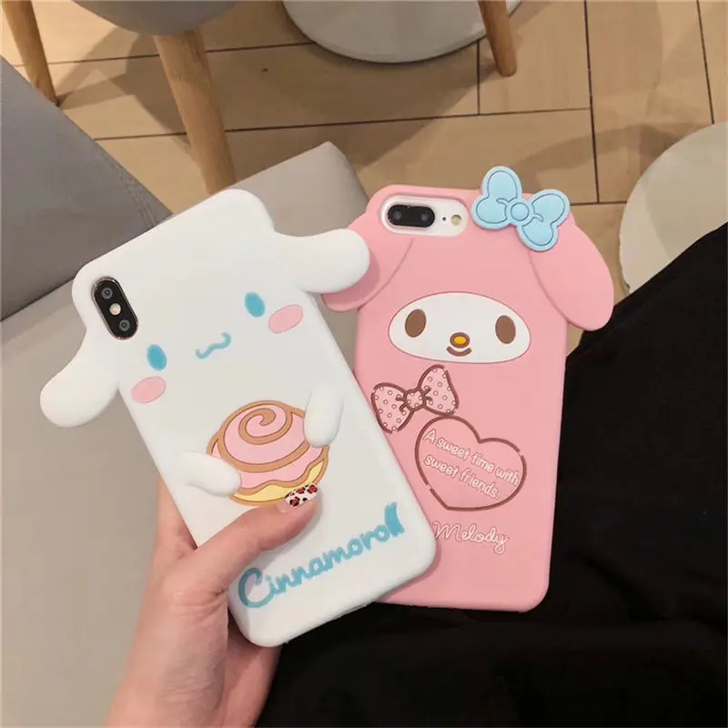 Японский мультфильм рисунок Hello Kitty чехол для телефона iphone 6 6s Пульс 7 8 плюс Чехол X