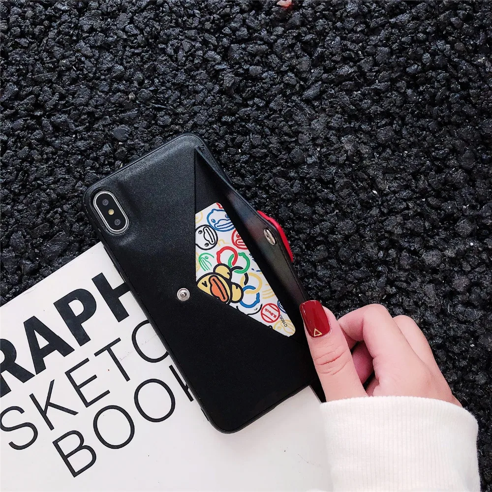 Чехол-книжка Haissky с сердечками для iPhone Xs Max XR X кожаный чехол-бумажник откидной
