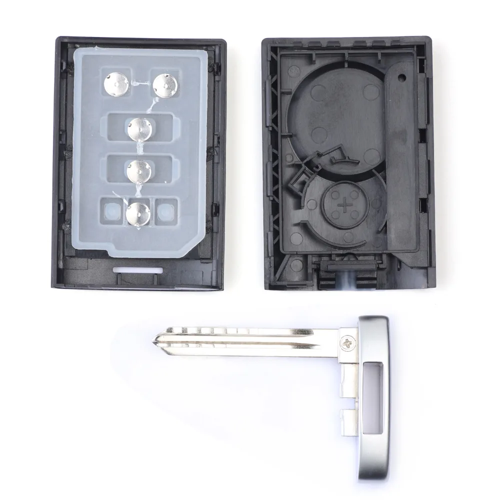 Смарт-чехол KEYECU с 4 кнопками 25926479 дюйма M3N5WY7777A для Cadillac XLR Chevrolet Corvette 2008 2009 2010 2011 2012