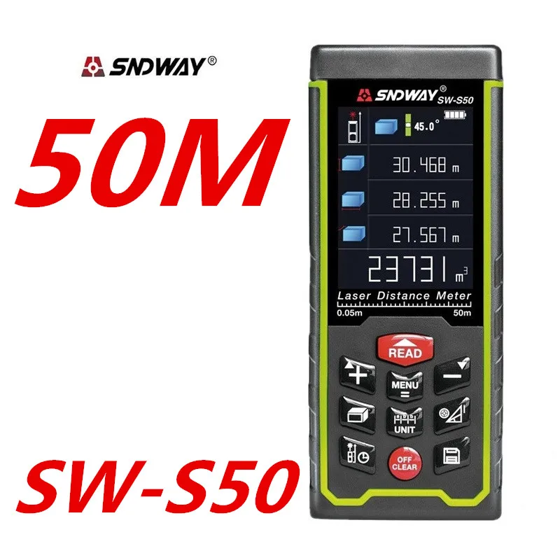 Дальномер лазерный с зарядкой от USB 100/70/50 м|distance meter range|laser rangefinders distancedistance |