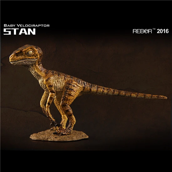 [ESTARTEK] REBOR Paleontology Коллекция 5 см детский Велоцираптор стан/детский утараптор Breeze