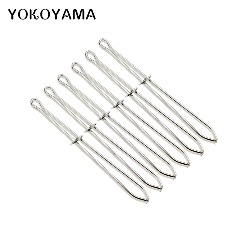 Вязальные спицы YOKOYAMA 10 шт./компл. 8 см вязальный крючок зажим из нержавеющей стали