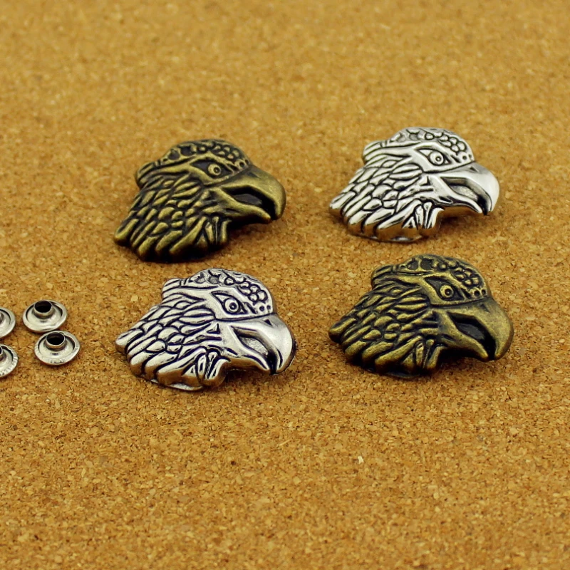 5 шт цинковый сплав орел череп заклепки в стиле панк декоративная заклепка