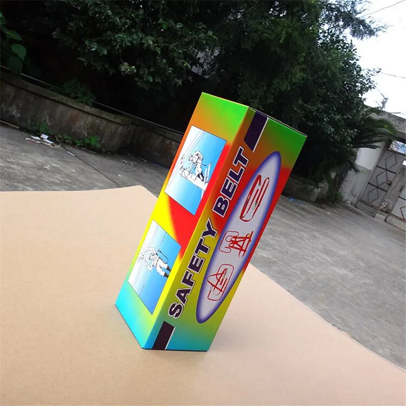 Оптовая продажа 500 шт./лот изготовление на заказ белая гофрированная картонная