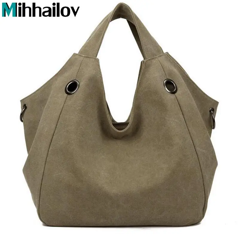 Лидер продаж 2020 женская сумка модный дизайн из канва дамская тоут однотонная на