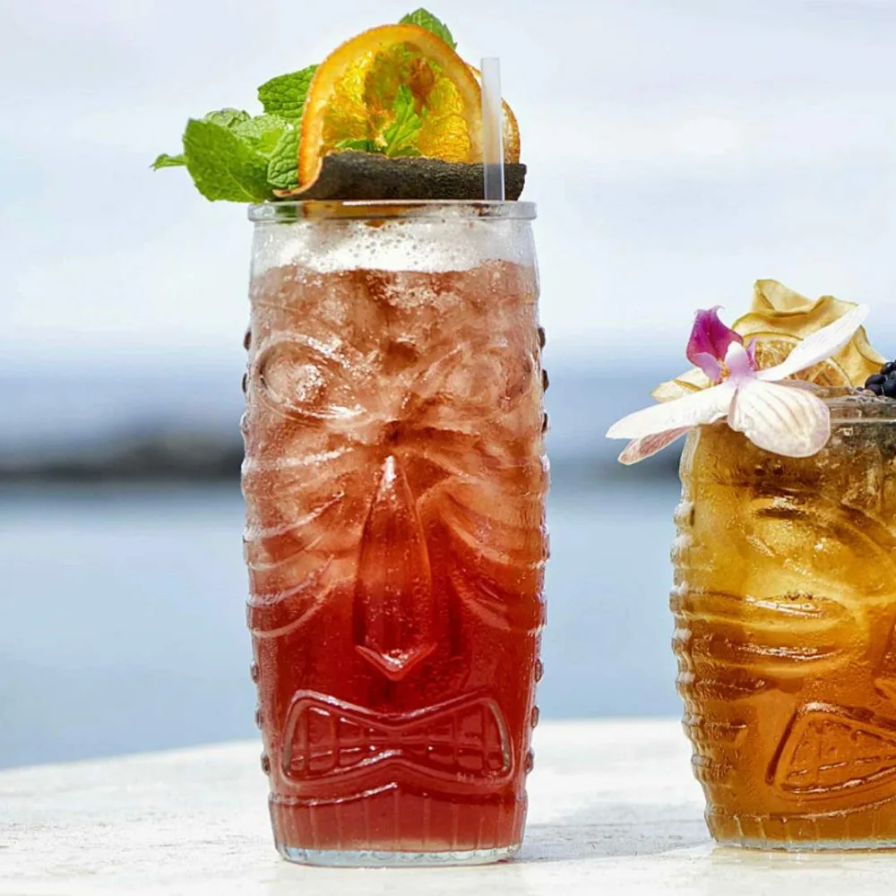 Tiki кружка для коктейля 1 шт. пива вина керамические кружки креативные Гавайские
