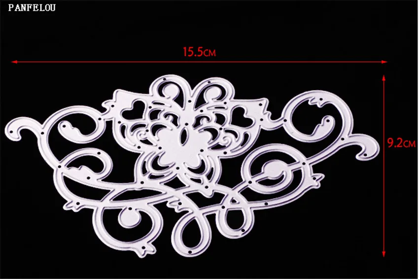 PANFELOU Easter large flower Scrapbooking DIY album cards paper die metal craft stencils punch cuts dies cutting | Дом и сад