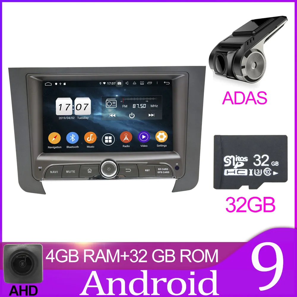 32GB With ADAS Owtosin 2 din Android 9,0 автомобильный Радио плеер мультимедиа для Ssangyong Rexton 2012 2013 Автомобильный gps навигатор Авторадио - Цвет: 32GB With ADAS