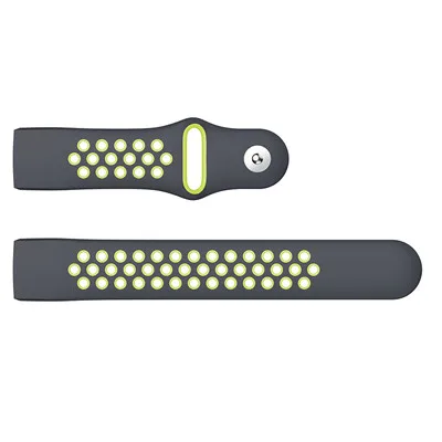 Gray Lime Спортивный силиконовый ремешок для Fitbit Charge 3, мягкий браслет, ремешок для часов, ремешок для Fitbit Charge 3, Сменные аксессуары - Цвет: Gray Lime