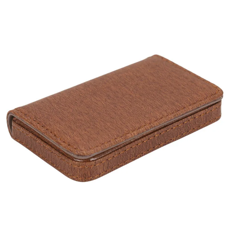 Креативный держатель для банковских карт мужчин и женщин кожаный кошелек