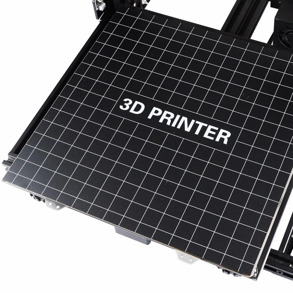 300x300mm Sticker Build Sheet +Spring Steel Heat Bed Platform 3D Printer Buildplate For Creality CR-10 Tevo Lulzbot 6 | Компьютеры и