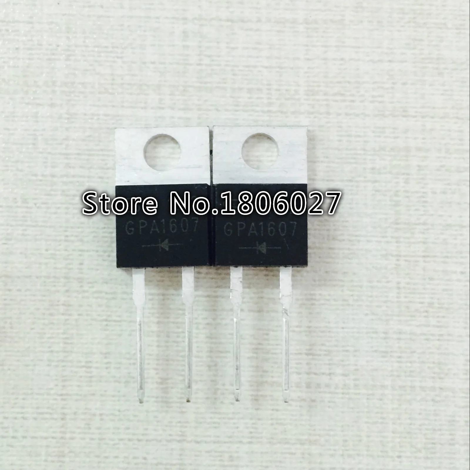 

Send free 20PCS GPA1607 TO-220-2 1000V 16A Rectifier diode