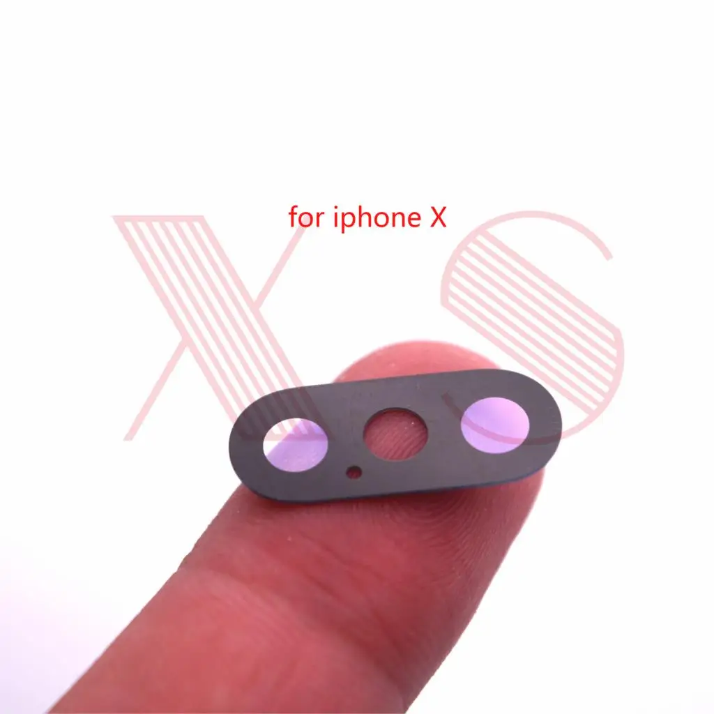 Новая Оригинальная Сапфировая Задняя крышка объектива камеры для iphone X с/без