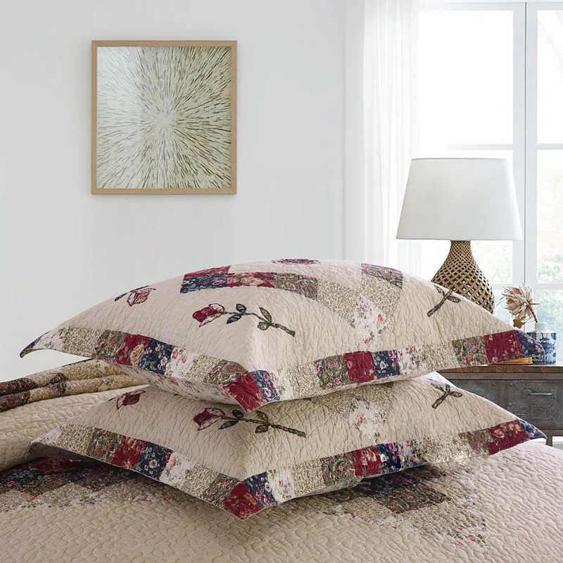 3 шт. хлопковые стеганые одеяла с аппликацией|Одеяла| |