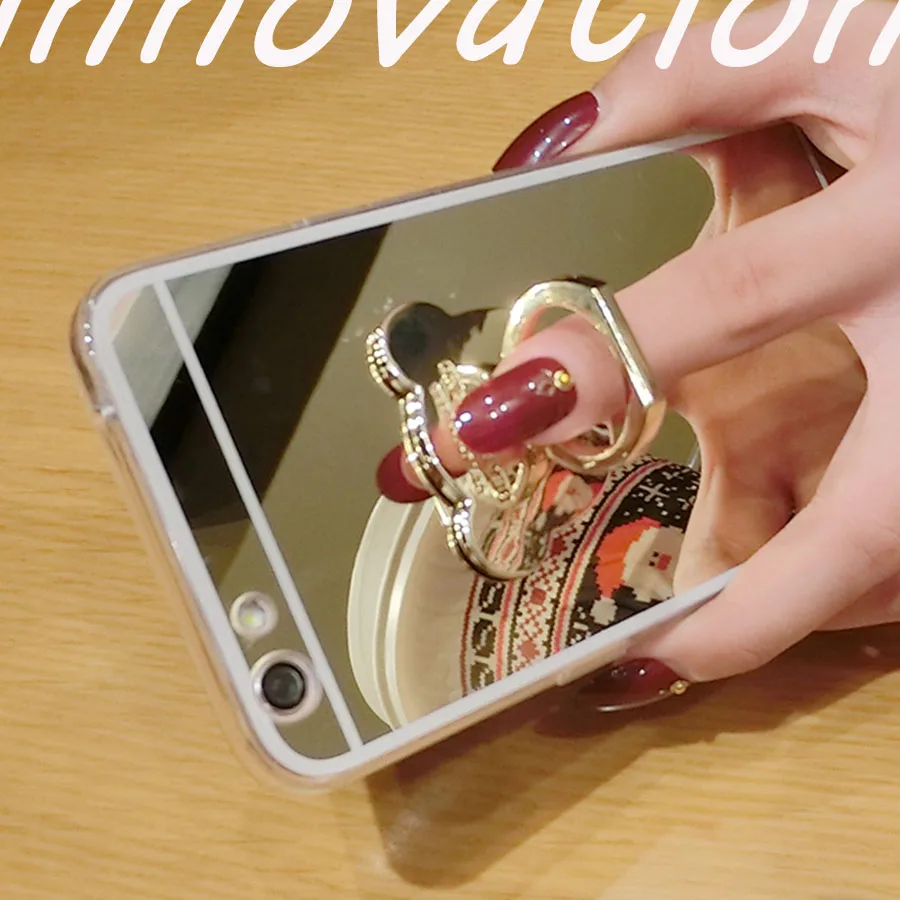 Чехол-накладка для iphone 5S мягкий ТПУ со стразами с кольцом-подставкой и держателем