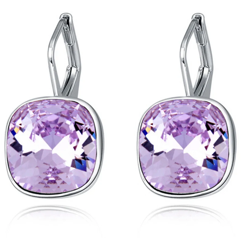 SHDEDE Кристалл от Swarovski висячие серьги классические модные ювелирные изделия женские праздничные аксессуары на подарок бижутерия-18872