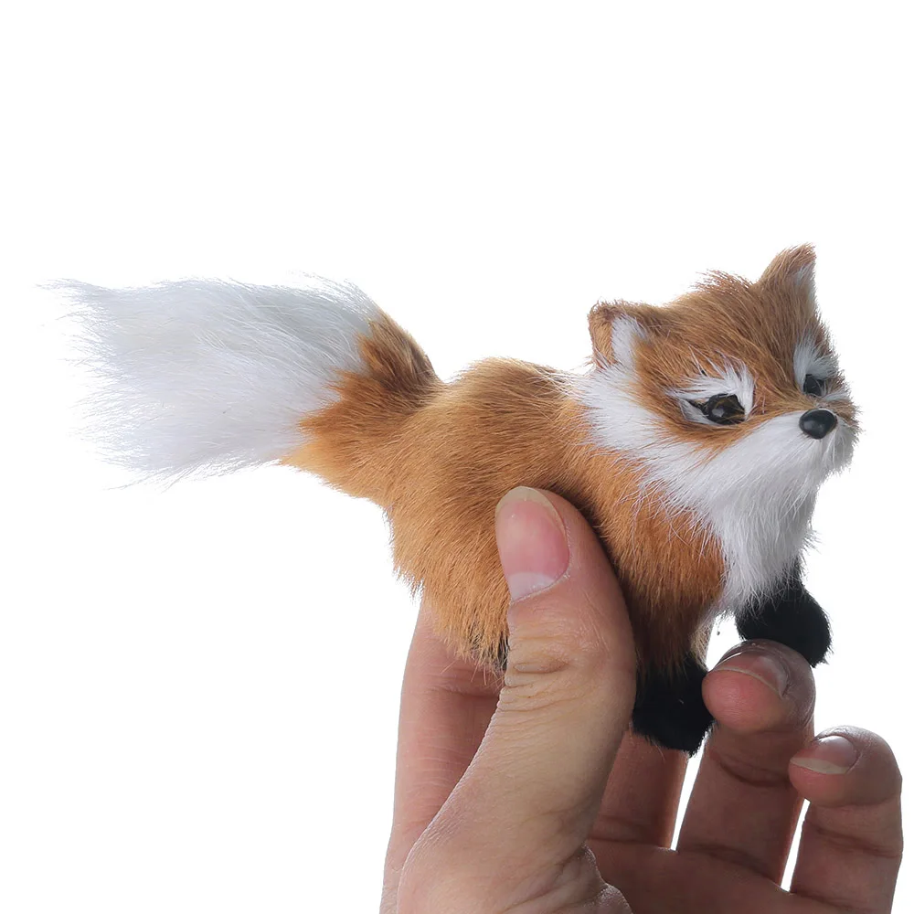 Новая Коричневая игрушечная игрушка из полиэтилена и меха модель подарок на день