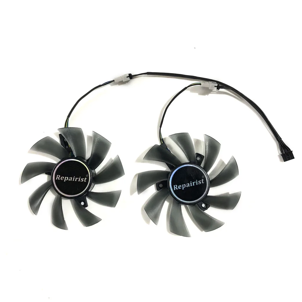2 шт./компл. 87 мм вентилятор gtx1070 GPU альтернативный кулер для Gigabyte GTX 1070 WINDFORCE VGA
