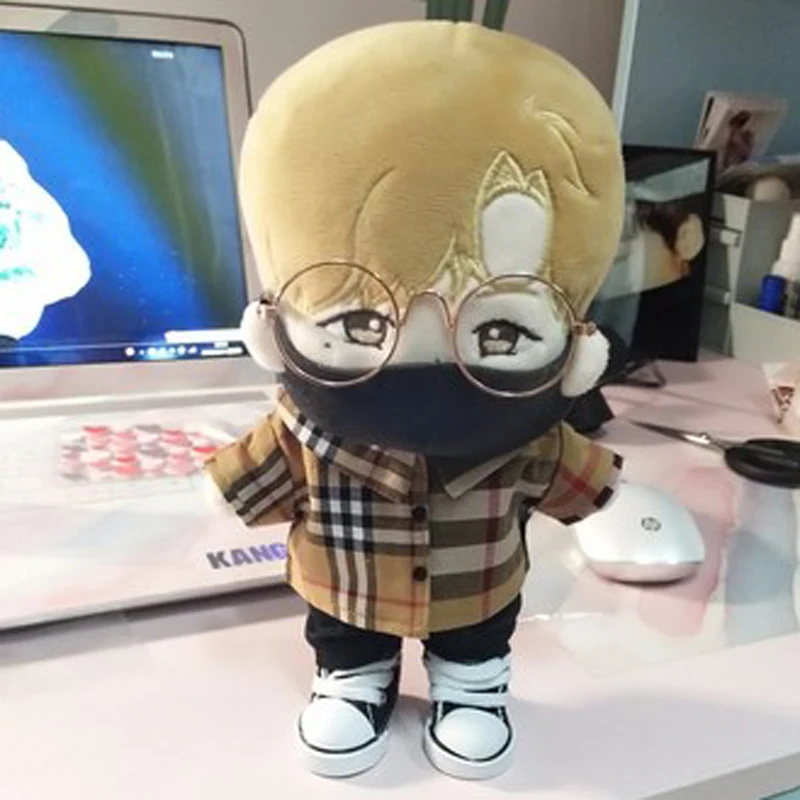 20 см exo кукольная маска 1/6 bjd дыхательная для вещей плюшевая маска|Одежда и