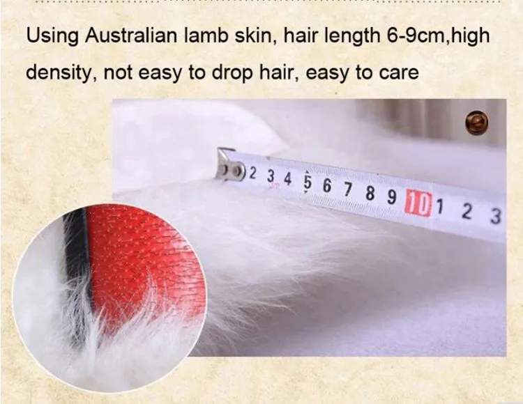 Natural sheepskin wool carpet sofa living room bedroom fluffy rug chair floor mat soft fur rug baby home Decorative customized