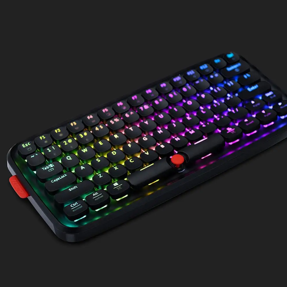 Ajazz ZERO Bluetooth Двухрежимная клавиатура 79 клавиш RGB светильник игровая с поддержкой