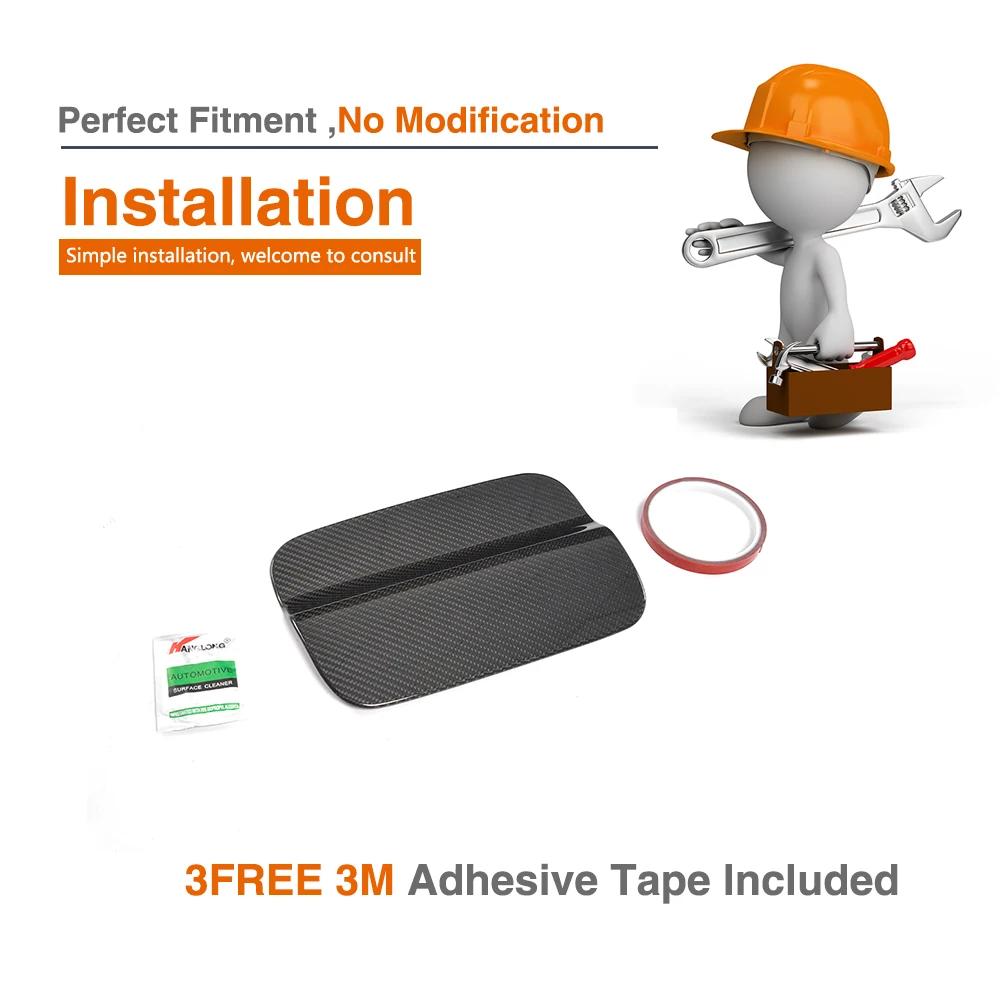 Крышка из углеродного волокна для автомобильного внешнего топливного бака масла