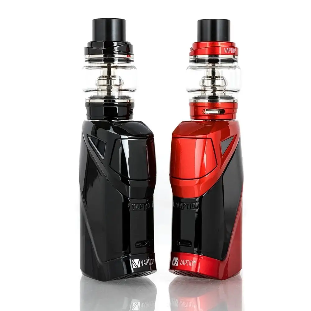 【Бесплатные GIFT】 2600 мАч & 50 Вт box mod Vaptio железные электронная сигарета комплект vape
