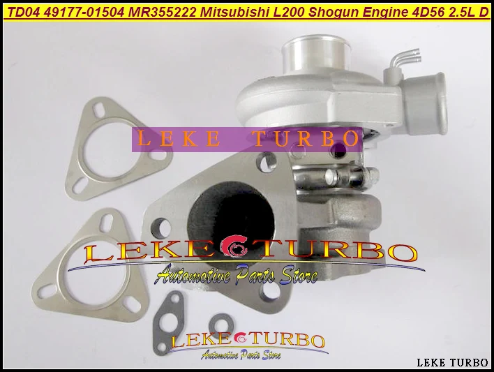 ТД04 49177-01504 49177 01504 4917701504 MR 355222 Турбокомпрессор для Mitsubishi L200 Shogun 4D56 2 5 л с водяным