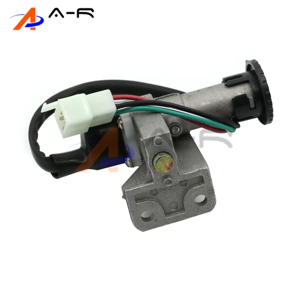 4 Pin 2 главный ключ переключатель Замок зажигания для мопеда 50 125 150 50cc-150cc GY6 Taotao Roketa скутер китайский Jonway BMX Kazuma