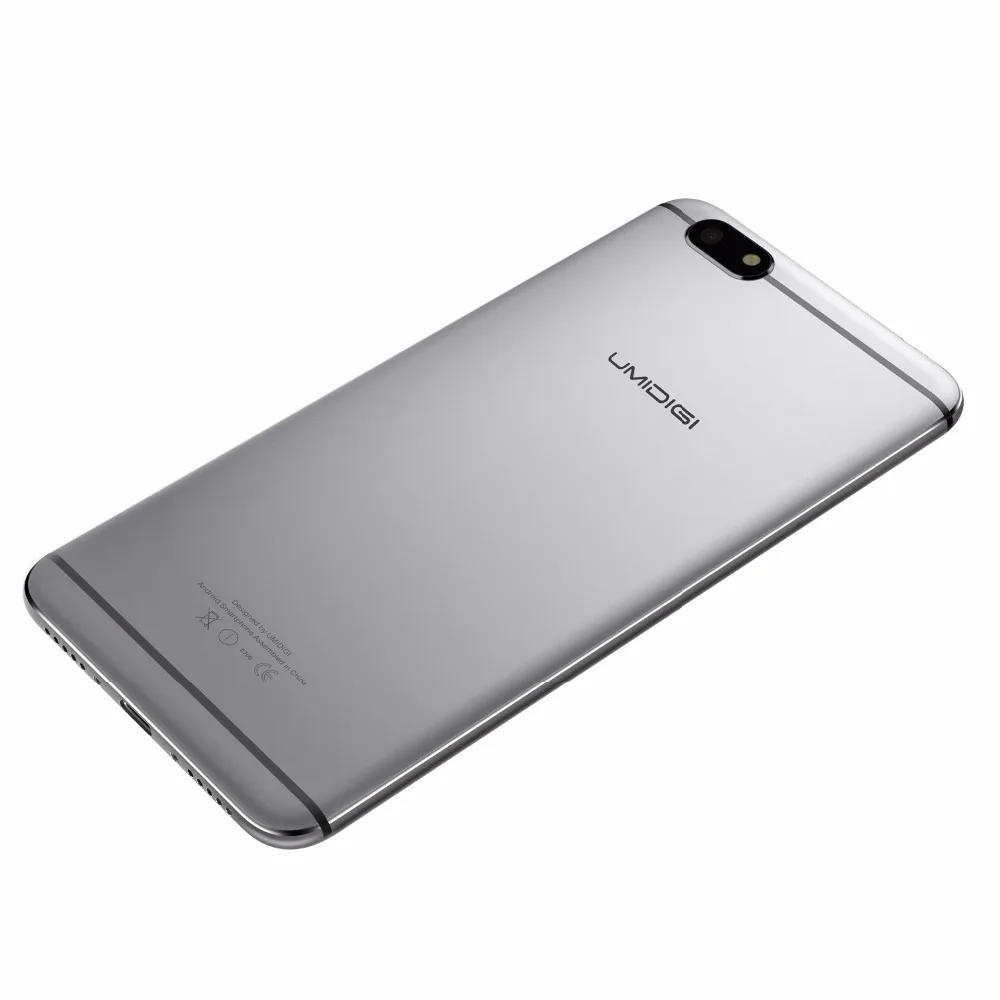 Оригинальный смартфон UMIDIGI C NOTE UMI Android 7 0 3 Гб ОЗУ 32 ПЗУ MTK6737T 1 5 ГГц четырехъядерный
