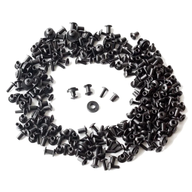 100pcs Tek lok Screw Set Chicago Screw comes with Washer for DIY Kydex Sheath Holster Hand Tool Parts