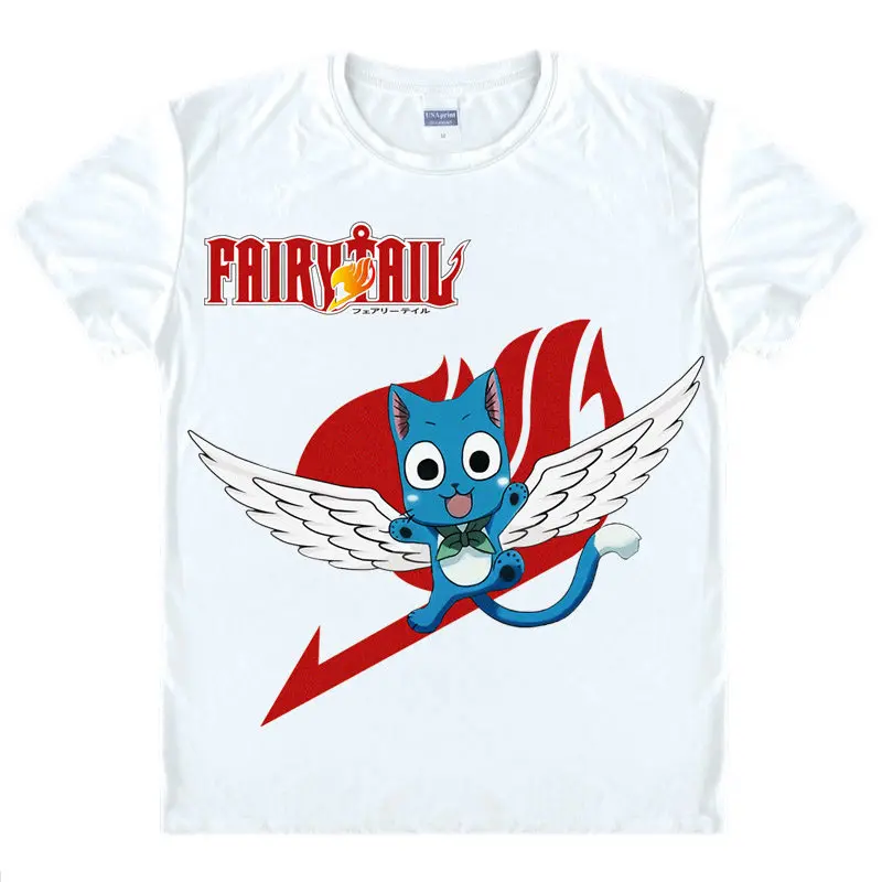 Fairy Tail футболка ice wizard аниме короткий рукав женские футболки Мужской Белый Аниме