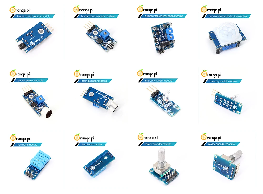 28 шт./лот оранжевый Pi набор RTC USB для ttl модуль обхода препятствий(посылка 28 видов модуля