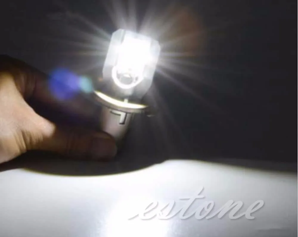 1x DC 6-80V 12W WL LED Moto rcycle передняя фара COB BA20D Ampoule moto-головного света | Автомобили и