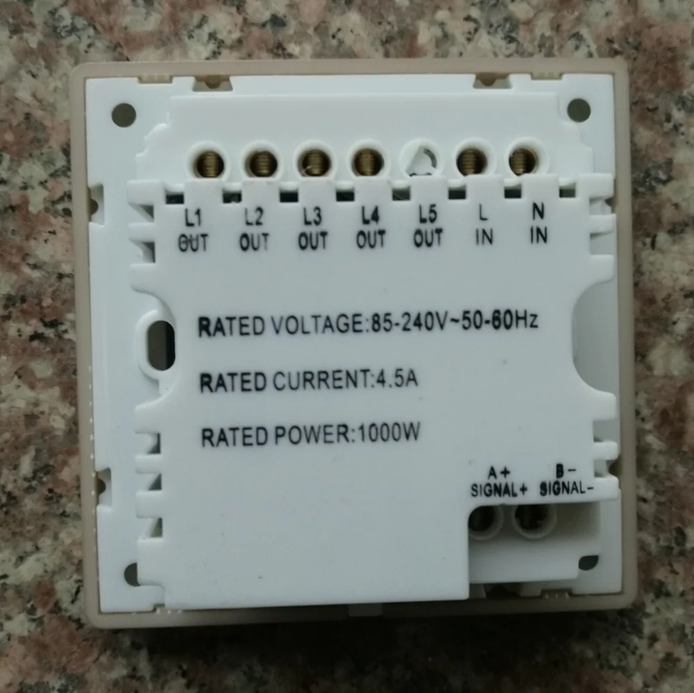 Сенсорный выключатель умный настенный для дома/офиса 4 Gang|smart wall switch|4 gangtouch switch