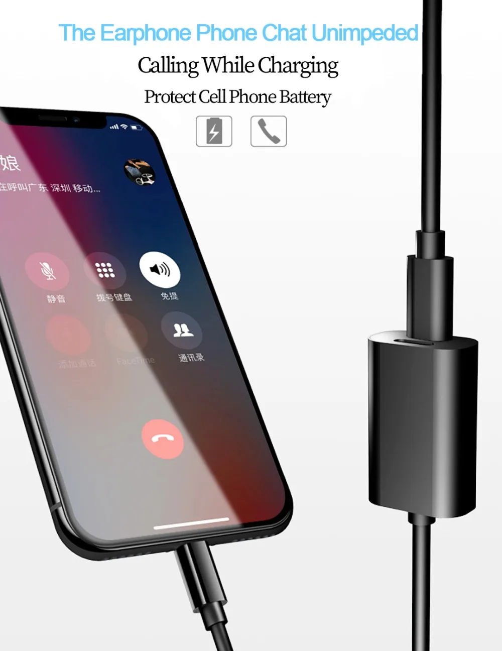 2 в 1 двойное зарядное устройство с интерфейсом Lightning адаптер для прослушивания iPhone X 7 8 Plus IOS сплиттер наушники Аудио Aux кабель конвертер Adaptador