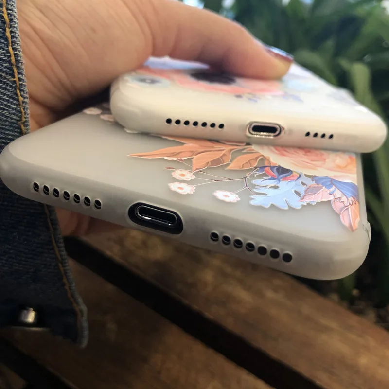 Силиконовый чехол для телефона с объемным цветком Xiaomi Redmi Note 5 A 4X Mi 9 8 6x 5x мягкий из