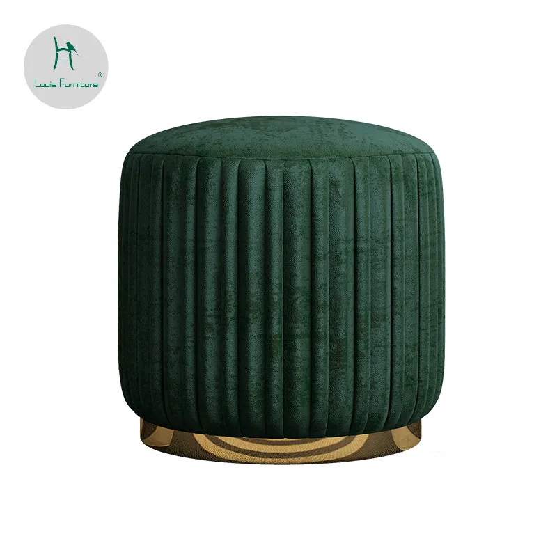 

Louis Fashion Stools Living Room Household Cloth Toilet Simple