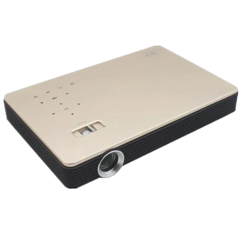 4 К Портативный 3D DLP Проектор Android 4.4.2 Wifi Домашний Кинотеатр LED Bluetooth Мини Proyector