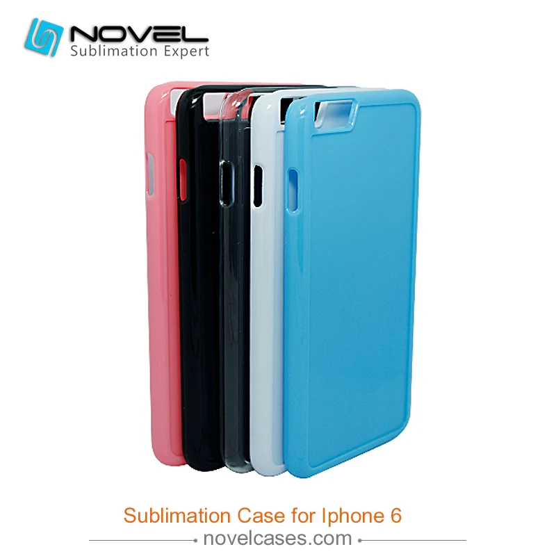 Пригодный для сублимационной печати чехол телефона 2D iPhone6|case 2d|phone casescase for iphone6 |