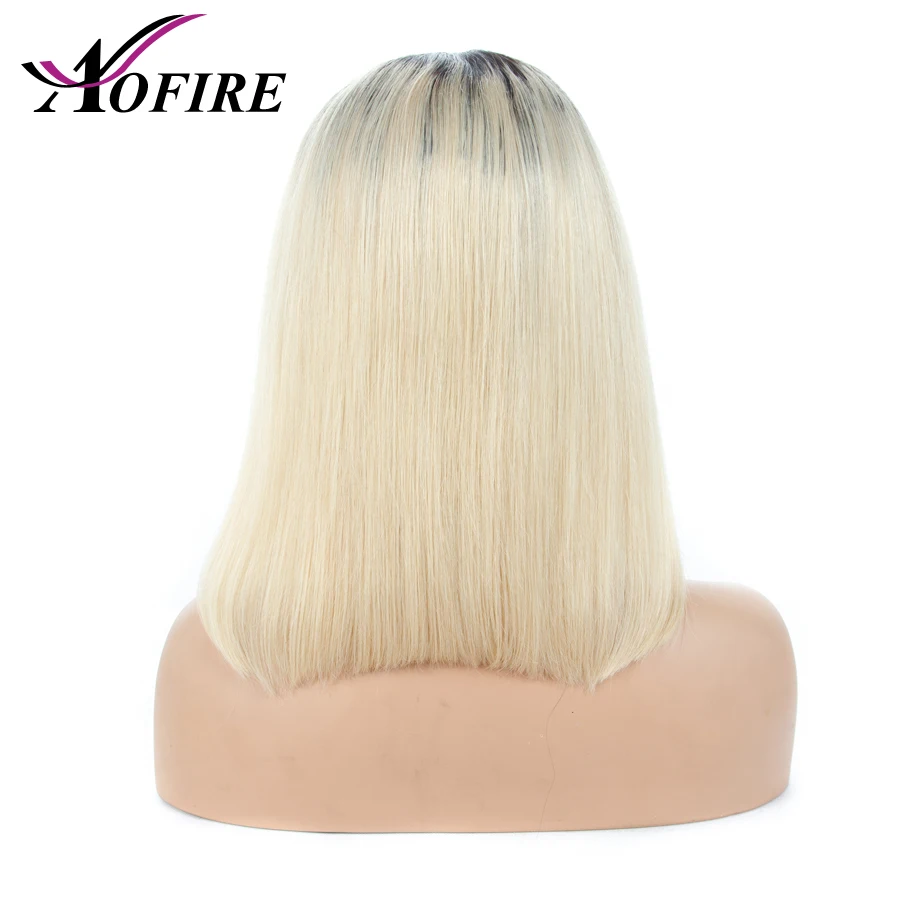 Ombre 1B 613 светлый парик спереди предварительно отобранные волосы бразильские Remy