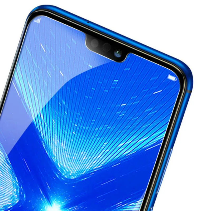 Закаленное стекло для honor 8x/7x/6x Защитное экрана телефона 2 шт. защитная пленка huawei
