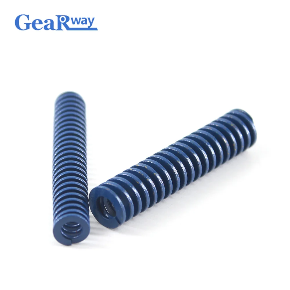 Gearway 4 шт. синяя пружина для штамповки 48% коэффициент сжатия трубчатая секция
