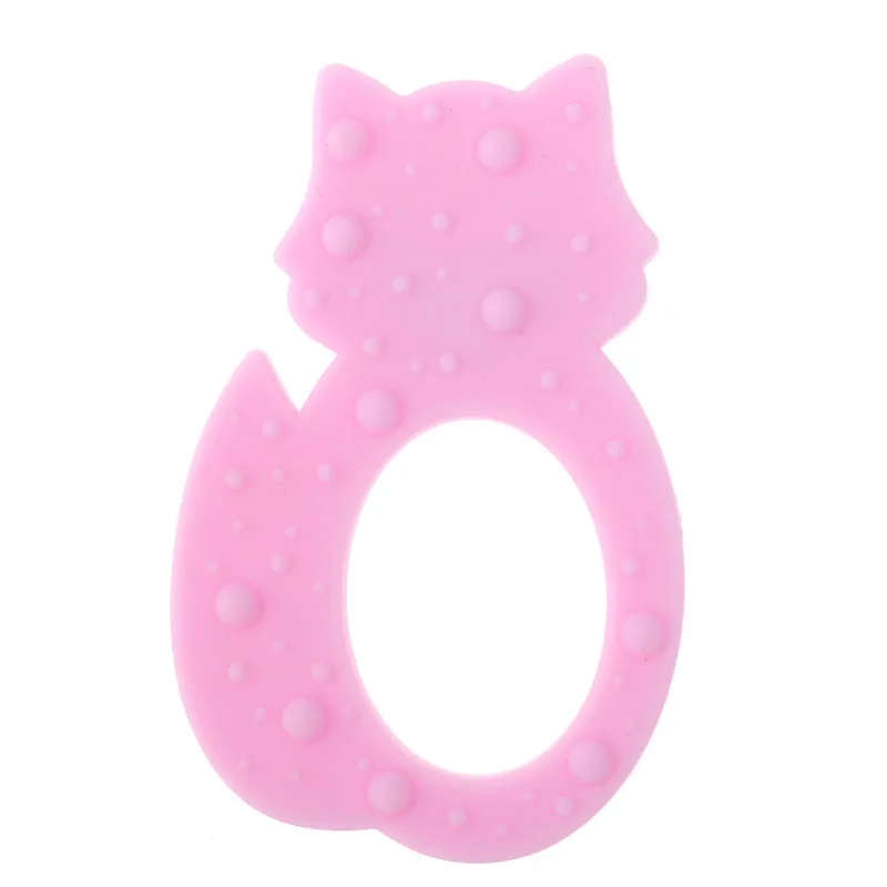 5 шт. Силиконовые Прорезыватели для зубов в виде лисы|Детские прорезыватели| |