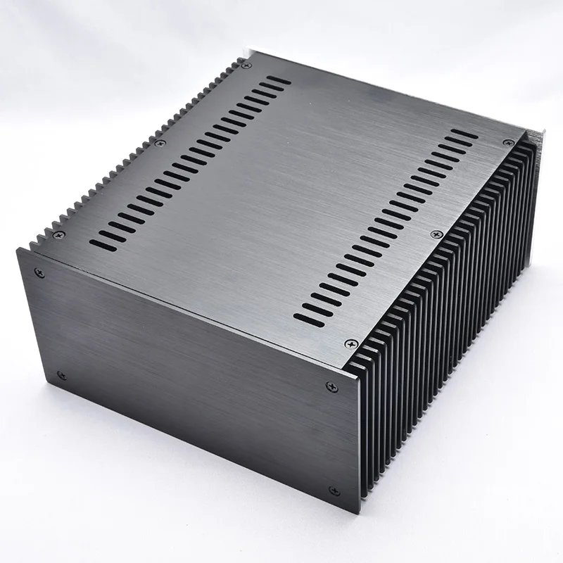 Алюминиевый корпус усилителя звука BZ2412C мощности класса А чехол для DIY коробка